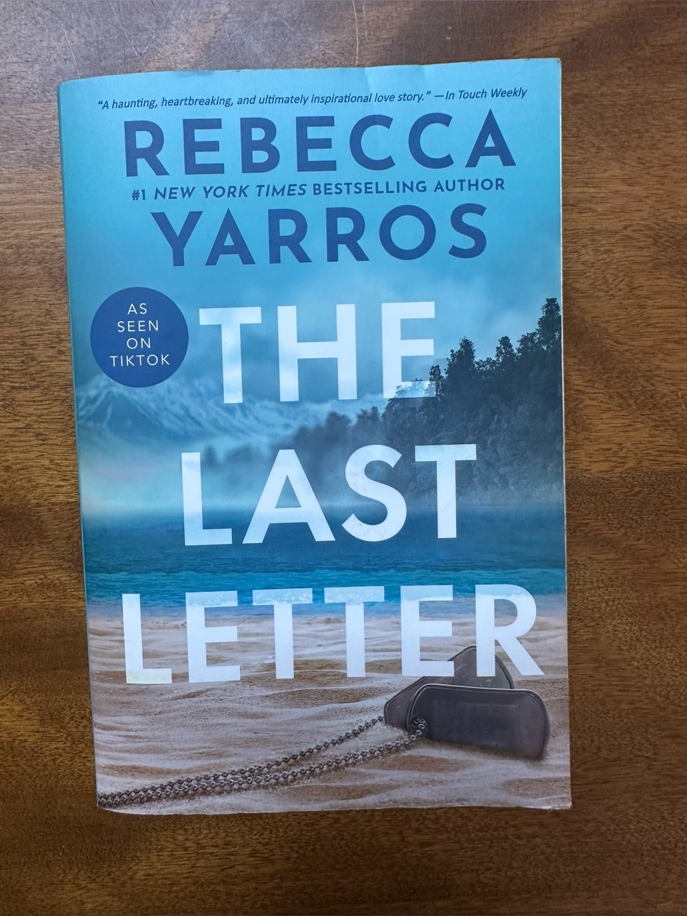 The Last Letter Paperback Novel By Rebecca Yarros